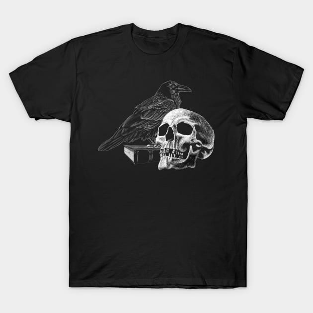 Quoth the Raven T-Shirt by SuspendedDreams